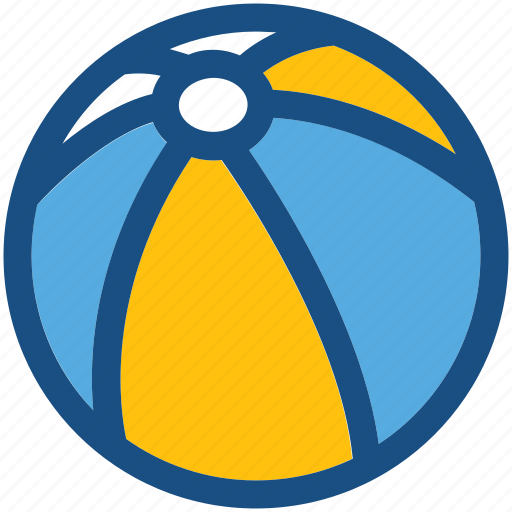 Ball, beach ball, game, sports ball, volleyball icon - Download on Iconfinder