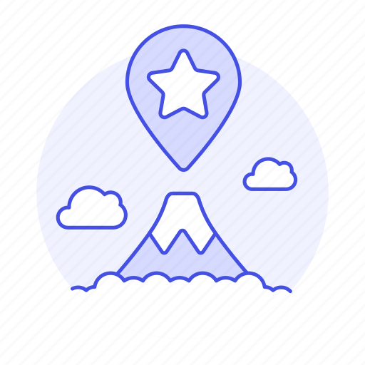 App, best, favorite, fuji, gps, landmarks, mountain icon - Download on Iconfinder