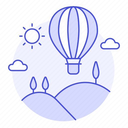 Air, aircraft, attraction, balloon, bolloon, hot, landmarks icon - Download on Iconfinder