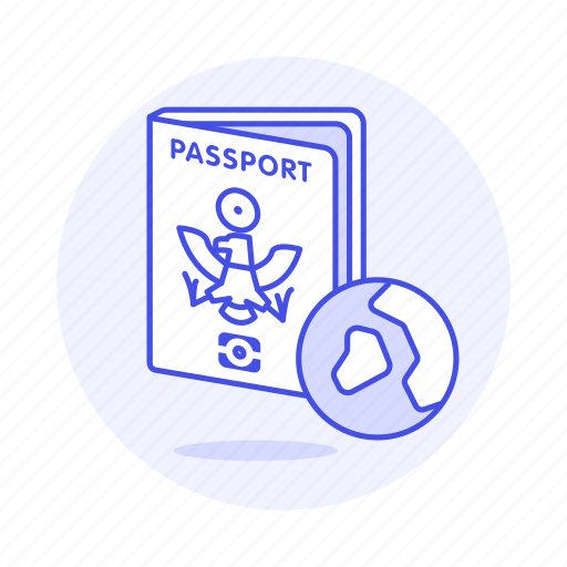 Trip, journey, globe, travel, passport, abroad, international icon - Download on Iconfinder