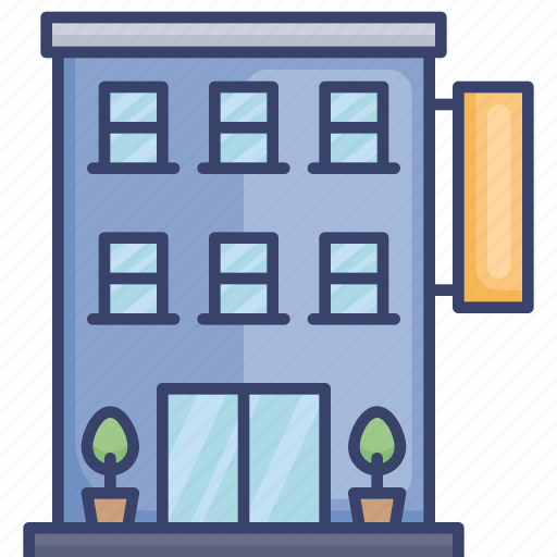 Accommodation, architecture, building, hostel, hotel, travel icon - Download on Iconfinder