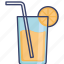 beverage, cocktail, drink, glass, juice, straw 