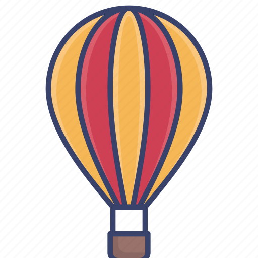 Air, balloon, hot, transport, transportation, travel icon - Download on Iconfinder