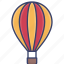 air, balloon, hot, transport, transportation, travel 