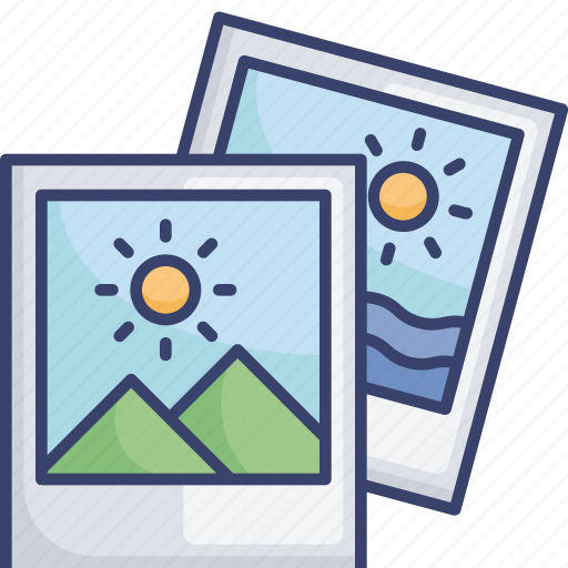Gallery, holiday, image, picture, polyroid, travel, vacation icon - Download on Iconfinder