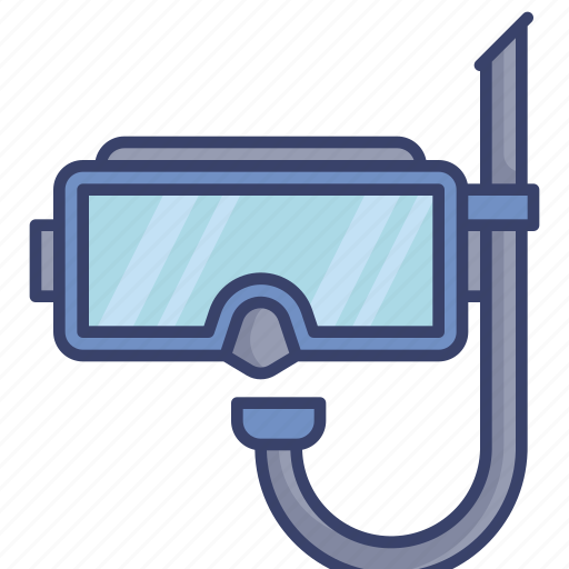 Goggles, holiday, snorkle, snorkling, travel, vacation icon - Download on Iconfinder