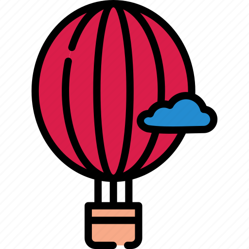 Air, balloon, travel, adventure, holiday, transportation, vacation icon - Download on Iconfinder