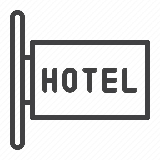 Hotel, signboard, billboard icon - Download on Iconfinder