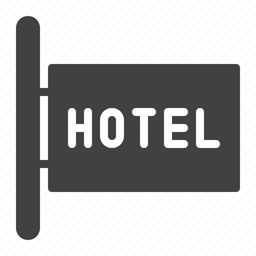 Hotel, signboard, information, service icon - Download on Iconfinder