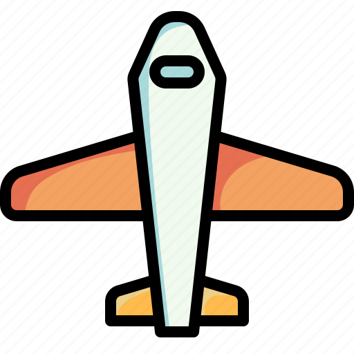Airplane, plane, travel, flight, airport, transport, air icon - Download on Iconfinder