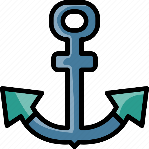 Anchor, boat, ship, sailor, sailing, ferry, marine icon - Download on Iconfinder