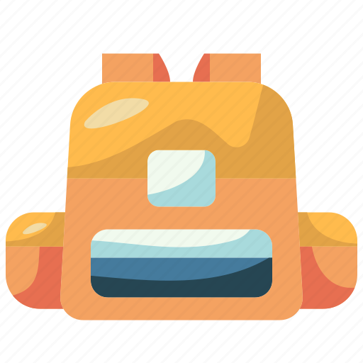 Backpack, school, bag, high, education icon - Download on Iconfinder