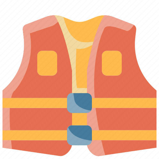 Life, jacket, high, visibility, vest, lifesaver, equipment icon - Download on Iconfinder