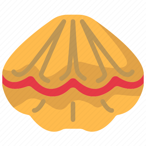 Shell, clam, aquarium, sea, life, animals, mollusk icon - Download on Iconfinder