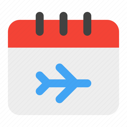 Schedule, calendar, event, date, plan, travel, vacation icon - Download on Iconfinder