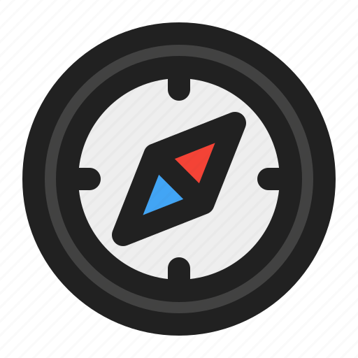 Compass, navigation, arrow, location, direction, pointer, gps icon - Download on Iconfinder