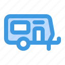 caravan, wagon, transportation, vehicle, van, truck, travel