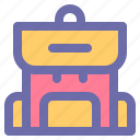 backpack, schoolbag, bag, travel, education