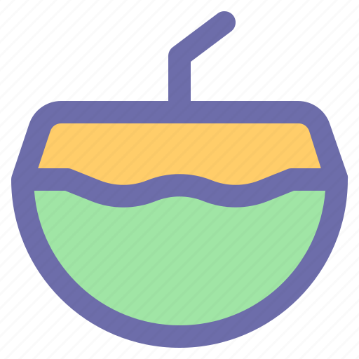 Coconut, tropical, nature, fruit, coco icon - Download on Iconfinder
