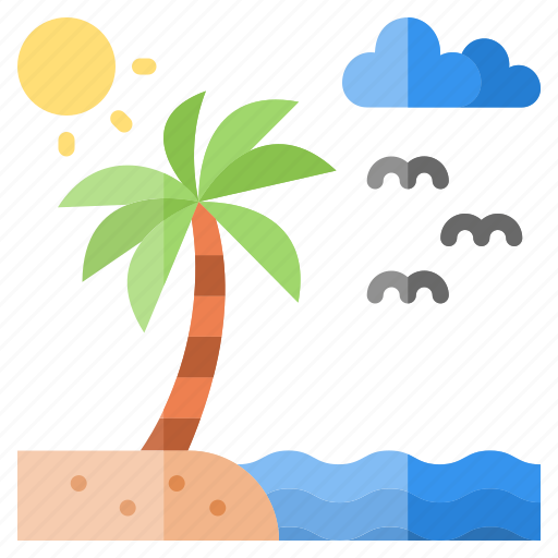 Beach, holiday, sea, summer, sun icon - Download on Iconfinder