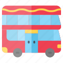 double, bus, decker, transportation