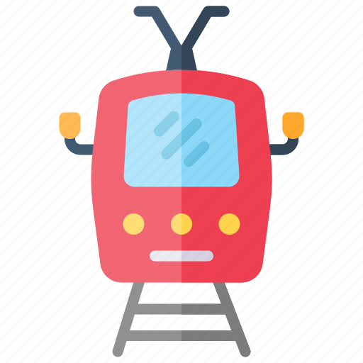 Traffic, train, tram, tramway, transport, transportation icon - Download on Iconfinder