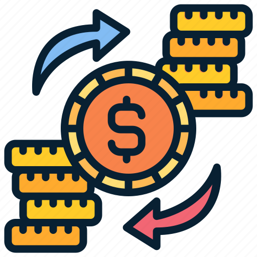 Cash, dollar, exchange, investment, money, conversion, profit icon - Download on Iconfinder