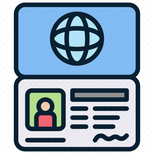 Id, passport, international icon - Download on Iconfinder