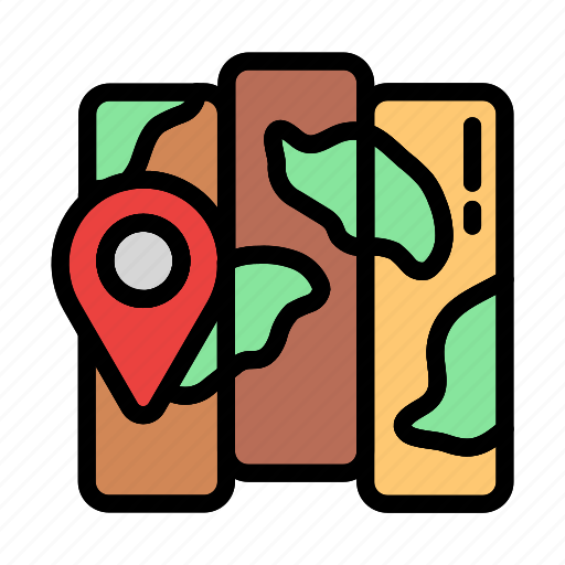Maps, location, map, pin, navigation, gps, direction icon - Download on Iconfinder