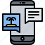 island, palm, tree, message, messenger, smartphone, tour, travel, agency 