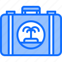 island, palm, tree, case, tour, travel, agency