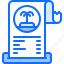 island, palm, tree, list, check, purchase, tour, travel, agency 