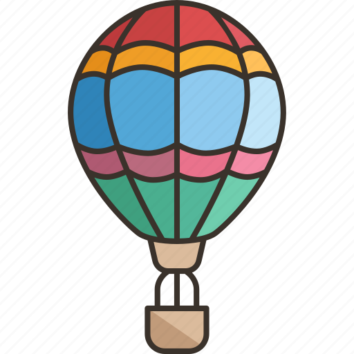 Balloon, air, airship, fly, travel icon - Download on Iconfinder