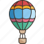 balloon, air, airship, fly, travel 