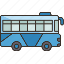 bus, public, transportation, station, city