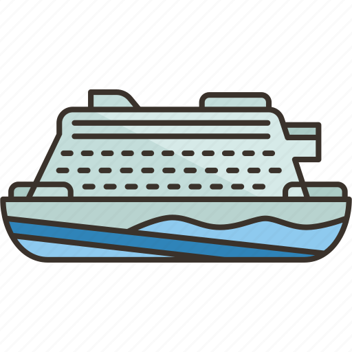 Cruise, ship, passenger, sail, voyage icon - Download on Iconfinder