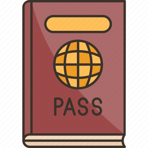 Passport, identification, official, travel, immigration icon - Download on Iconfinder