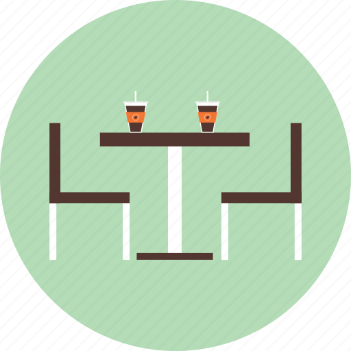 Chair, coffee, dinner, hotel, pub, restaurant, table icon - Download on Iconfinder