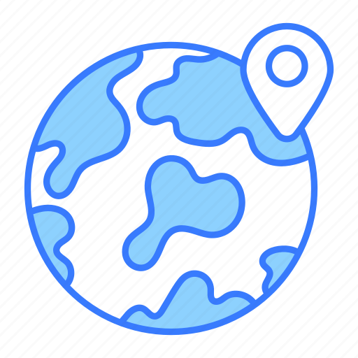 Geolocation, location, marker, pointer, map, gps, navigation icon - Download on Iconfinder