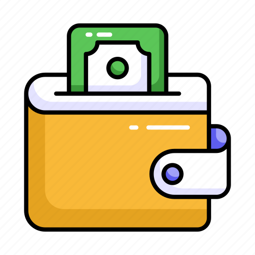 Wallet, purse, pouch, billfold, pocketbook, notecase, finance icon - Download on Iconfinder