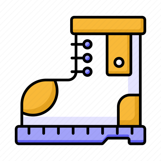 Hiking, boot, shoes, footwear, footgear, fashion, apparel icon - Download on Iconfinder