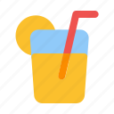 juice, orange, fruit, drink