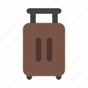 suitcase, baggage, luggage, travel, trip