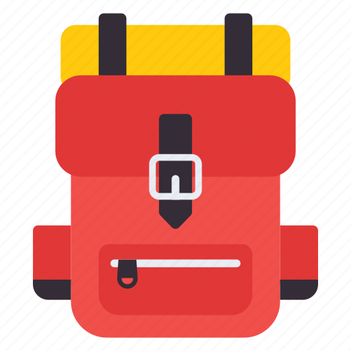 Backpack, shoulder bag, knapsack, rucksack, haversack icon - Download on Iconfinder