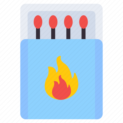 Match box, matches, fire, flame, burn icon - Download on Iconfinder