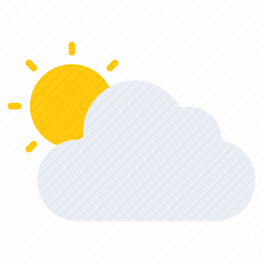 Weather, partly cloudy, cloudy day, weather forecast, weather overcast icon - Download on Iconfinder