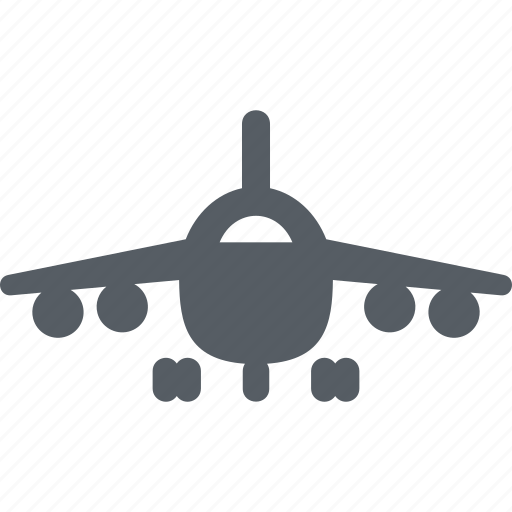Airplane, airport, cargo, flying, transportation, travel icon - Download on Iconfinder