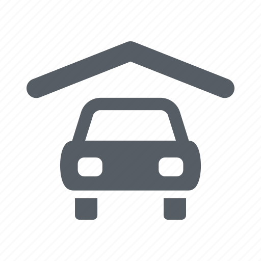 Car, carport, garage, home, transportation icon - Download on Iconfinder