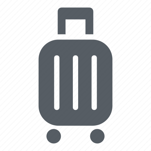 Baggage, hand, luggage, trolley, vacation icon - Download on Iconfinder