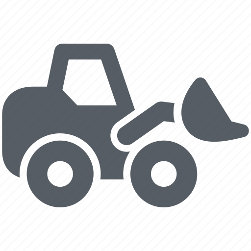 Bulldozer, industry, machinery, roadwork, transportation icon - Download on Iconfinder